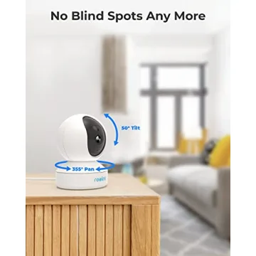 REOLINK E1 2K Indoor WiFi Camera with Pan-Tilt Night Vision