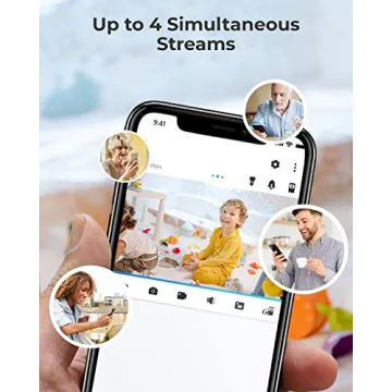 REOLINK E1 2K Indoor WiFi Camera with Pan-Tilt Night Vision