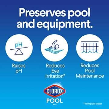 Clorox Pool&Spa pH Up Raises pH Levels and Comfort