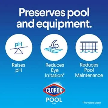 Clorox Pool&Spa pH Up Raises pH Levels and Comfort