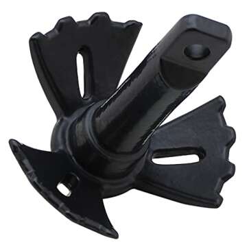 Extreme Max 18 lb Vinyl-Coated River Anchor for Boats