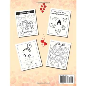 Valentine Gifts For Kids : I Spy Valentine's Day Book For Kids Ages 4-8: Fun Activity Book For Boys ...