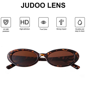 Buy JUDOO Oval Sunglasses - Stylish UV Protection