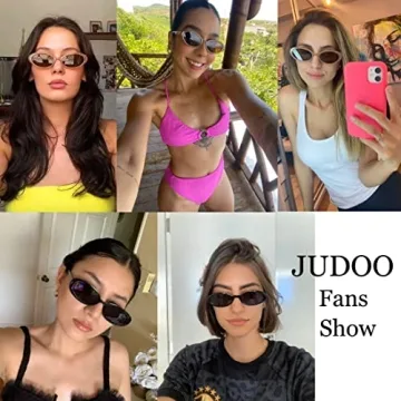 Buy JUDOO Oval Sunglasses - Stylish UV Protection