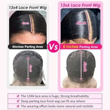 Pizazz 13x6 Body Wave Lace Front Wigs Human Hair Pre Plucked 180 Density HD Transparent Lace Frontal Wigs Human Hair for Women 9A Glueless Wigs Human Hair with Baby Hair 26Inch