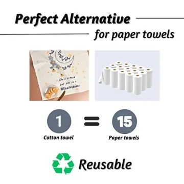 Folkulture Kitchen Towels - Stylish Cotton & Hanging Loop Set