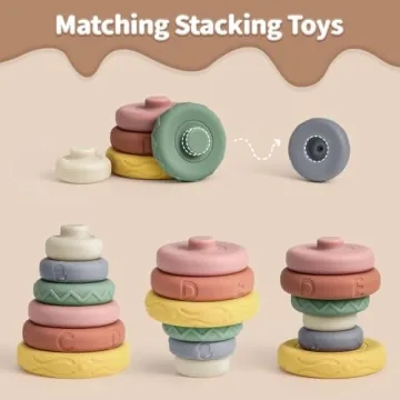 Mini Tudou Stacking & Nesting Circle Toy for Infants