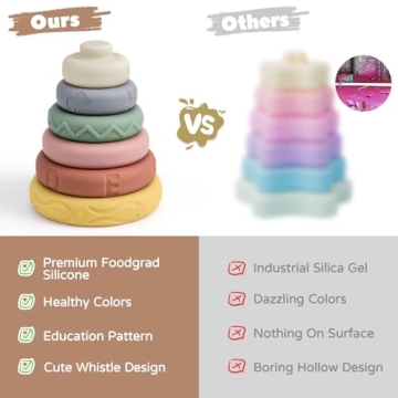 Mini Tudou Stacking & Nesting Circle Toy for Infants