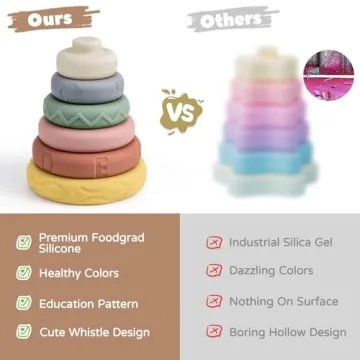 Mini Tudou Stacking & Nesting Circle Toy for Infants