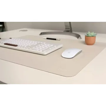 NODITO Dual-Sided Leather Desk Pad for Stylish Workspaces