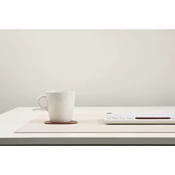 NODITO Dual-Sided Leather Desk Pad for Stylish Workspaces