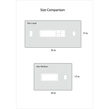 NODITO Dual-Sided Leather Desk Pad for Stylish Workspaces