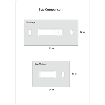 NODITO Dual-Sided Leather Desk Pad for Stylish Workspaces