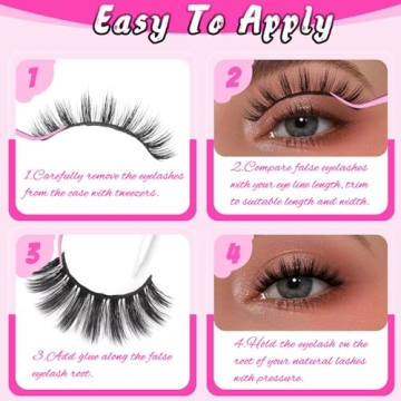 Veleasha 5D Faux Mink Lashes - Luxurious & Lightweight