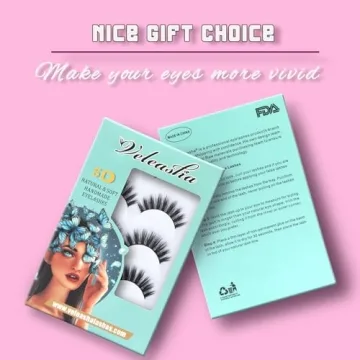 Veleasha 5D Faux Mink Lashes - Luxurious & Lightweight