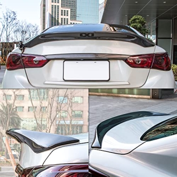 Stylish Carbon Fiber Spoiler for 2014-2024 Infiniti Q50