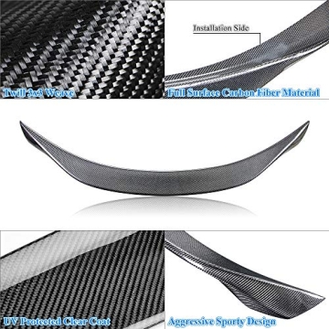 Stylish Carbon Fiber Spoiler for 2014-2024 Infiniti Q50