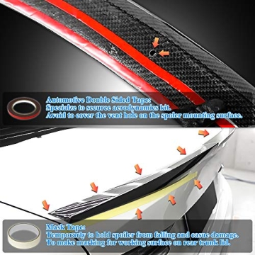 Stylish Carbon Fiber Spoiler for 2014-2024 Infiniti Q50