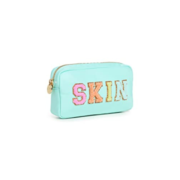 Stoney Clover Lane Skin Small Pouch in Cotton Candy Blue