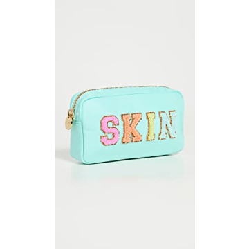 Stoney Clover Lane Skin Small Pouch in Cotton Candy Blue