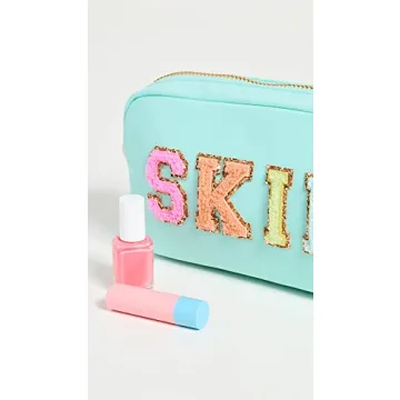 Stoney Clover Lane Skin Small Pouch in Cotton Candy Blue