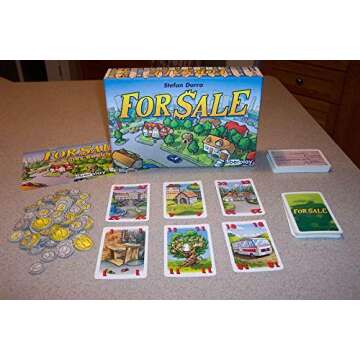 For Sale Card Game - Fun Auction Game for Ages 8+