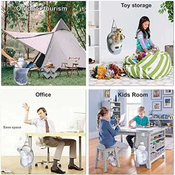 Collapsible Hanging Laundry Hampers for Kids and Adults