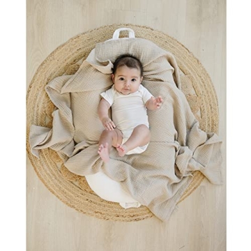 Soft Versatile Konssy Muslin Swaddle Blankets Pack 3