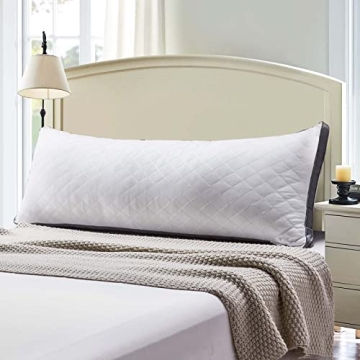 WhatsBedding Memory Foam Body Pillow Provides Fluffy Comfort