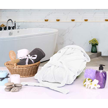 Embrace Luxurious Warmth with Our Hooded Bathrobe