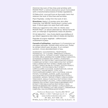 Bakuchiol Moon Fruit Serum for Smooth & Glowing Skin