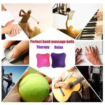 LOLBUY Hand Massage Therapy Balls for Optimal Relief