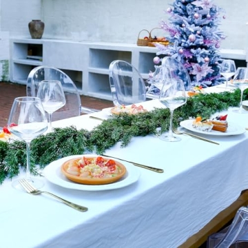 Realistic 6FT Joyhalo Christmas Garland with Lights