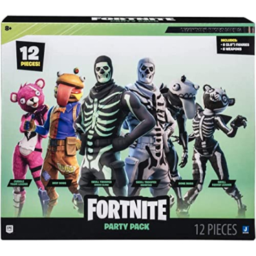 Fortnite Party Pack 6 Articulated Figures with Weapons Amazon Exclusive
