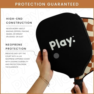 Play Paddles Aesthetic Pickleball Paddle for All Skills