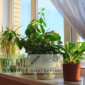 10 Pack 60ml Plastic Syringe for Labs and Pet Care