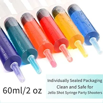 10 Pack 60ml Plastic Syringe for Labs and Pet Care