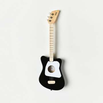 Loog 3 String Acoustic Guitar for Kids - Black