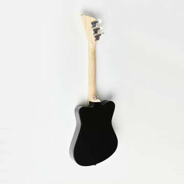 Loog 3 String Acoustic Guitar for Kids - Black