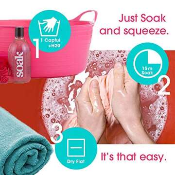 Soak Laundry Soap – Eco-Friendly No Rinse Detergent