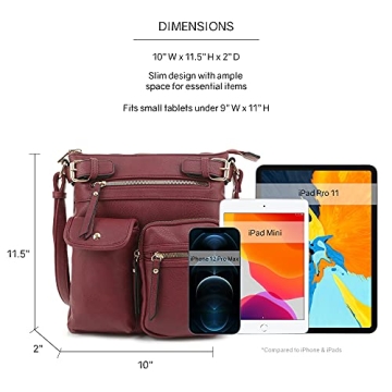 SG SUGU Katie Lightweight Crossbody Bag Women Fashion