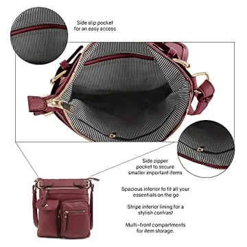 SG SUGU Katie Lightweight Crossbody Bag Women Fashion