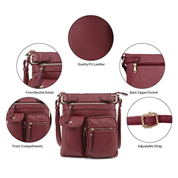 SG SUGU Katie Lightweight Crossbody Bag Women Fashion