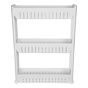 Modern Home Narrow Sliding Storage Organizer Rack