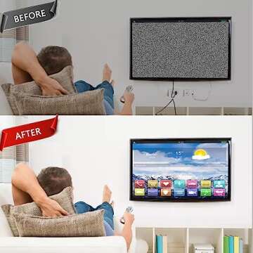 ROOWINTOO Wireless TV Cable Concealment Kit - Easy Setup