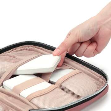 BELALIFE Portable Electronic Organizer for Travel Accessories