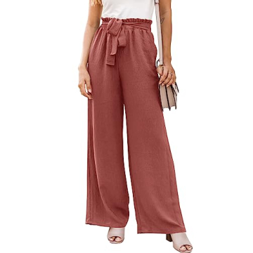 NIMIN High Waisted Wide Leg Pants for Women - Chic Comfort