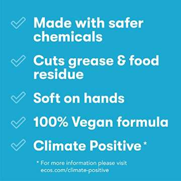 ECOS® Hypoallergenic Dish Soap, Natural Lavender, Pack of 2 - 25 Fl Oz