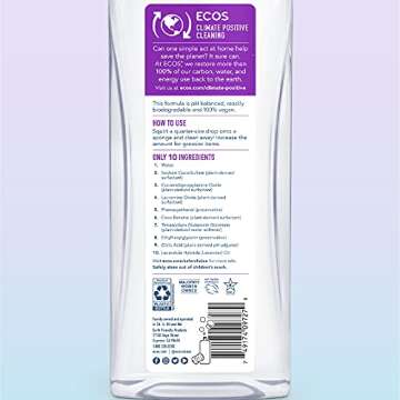 ECOS® Hypoallergenic Lavender Dish Soap - Natural Clean