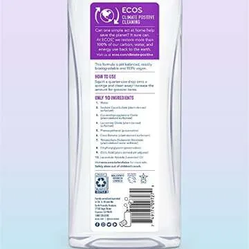 ECOS® Hypoallergenic Lavender Dish Soap - Natural Clean